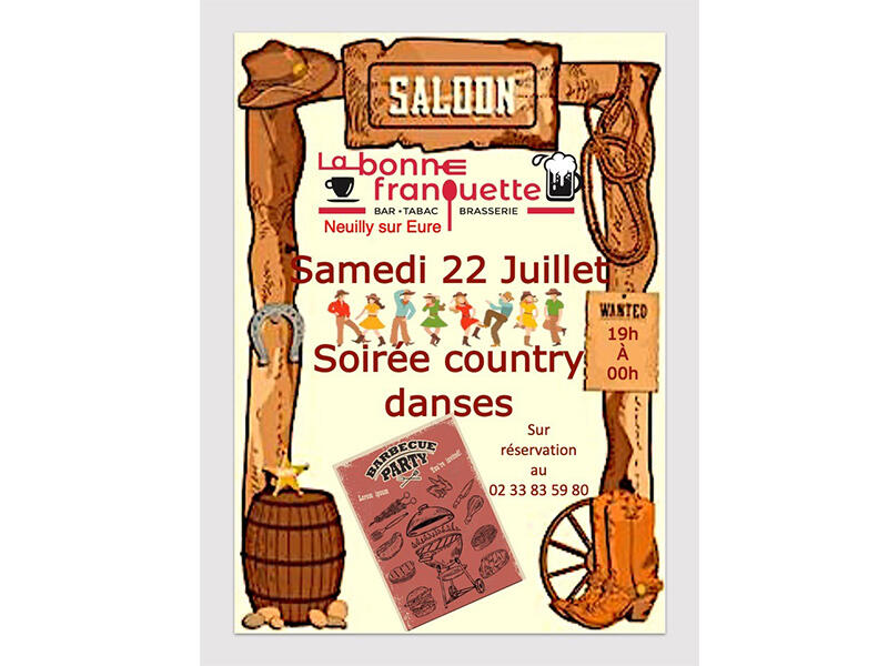 soirée country neuilly 2023