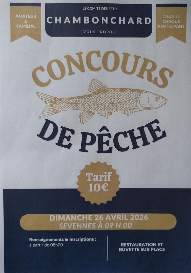 concours de pêche