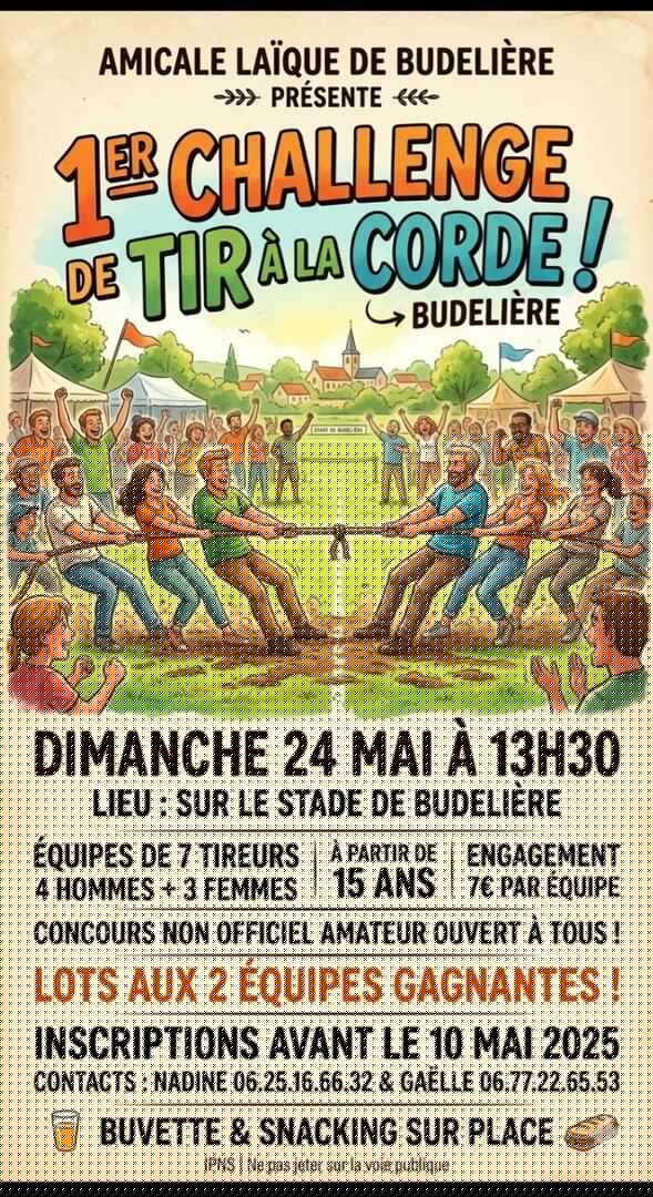 1er challenge de tir à la corde