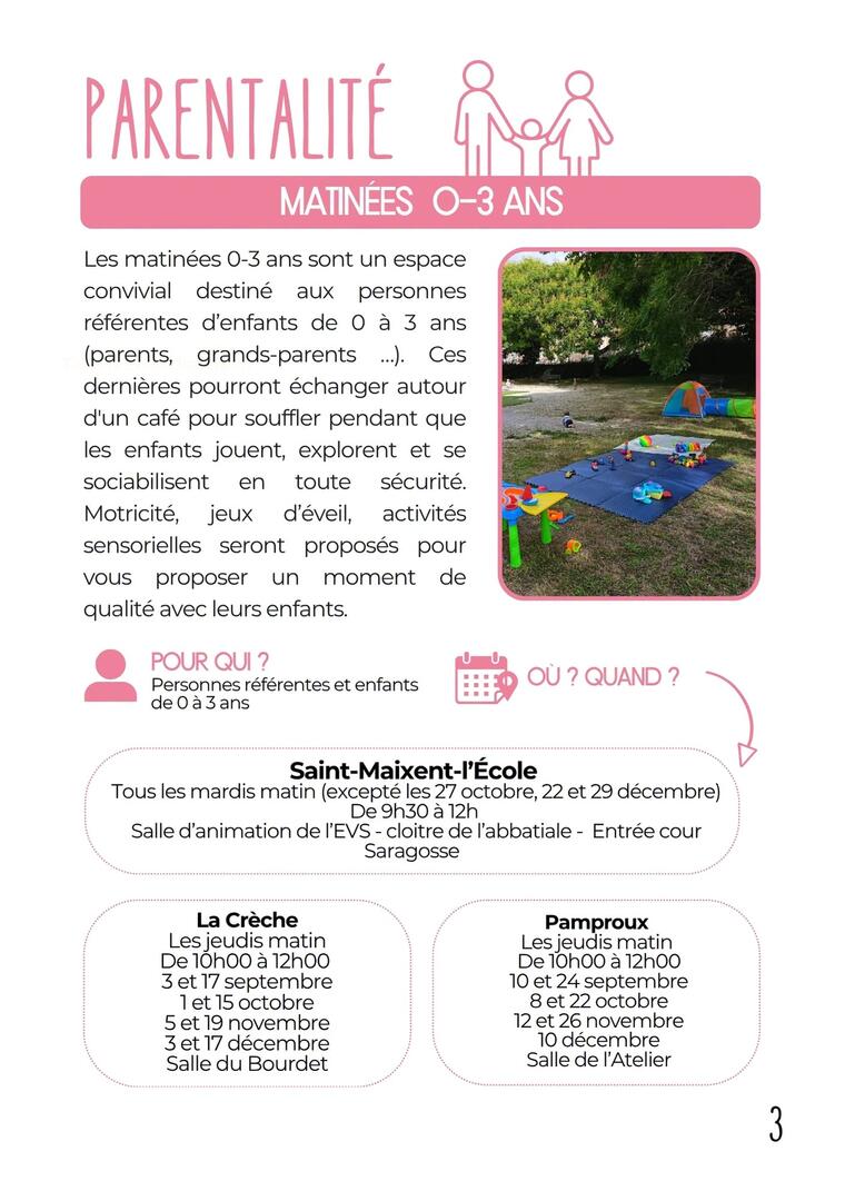 Matinée des 0-3 ans