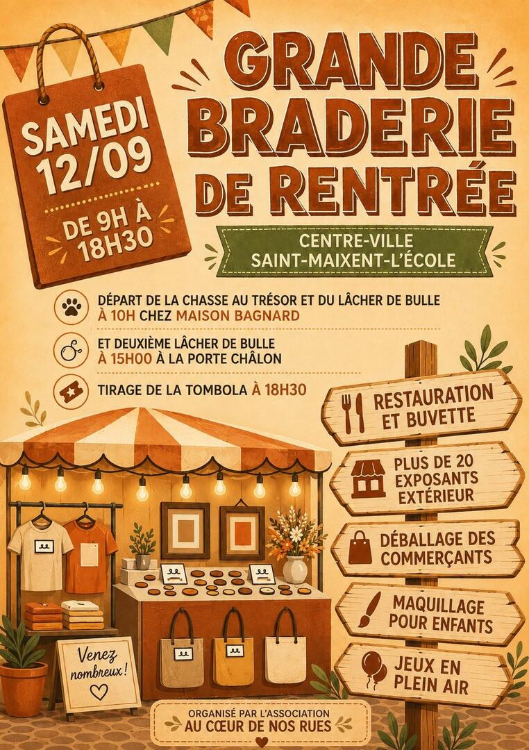 Braderie de rentrée