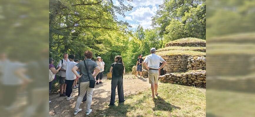 Visite des tumulus de Bougon