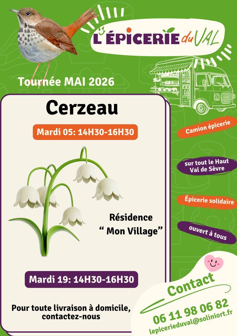 Tournée Cerzeau mai
