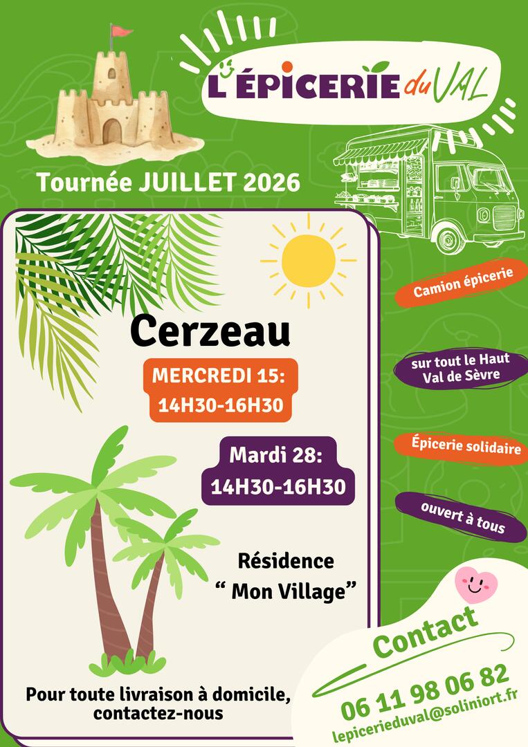 Tournée Cerzeau juillet