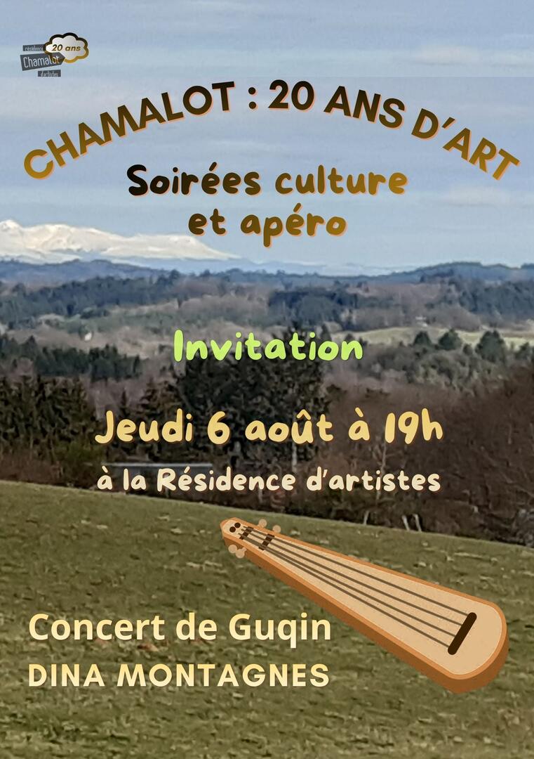 Chamalot 20 ans  Guqin Flyer - 1