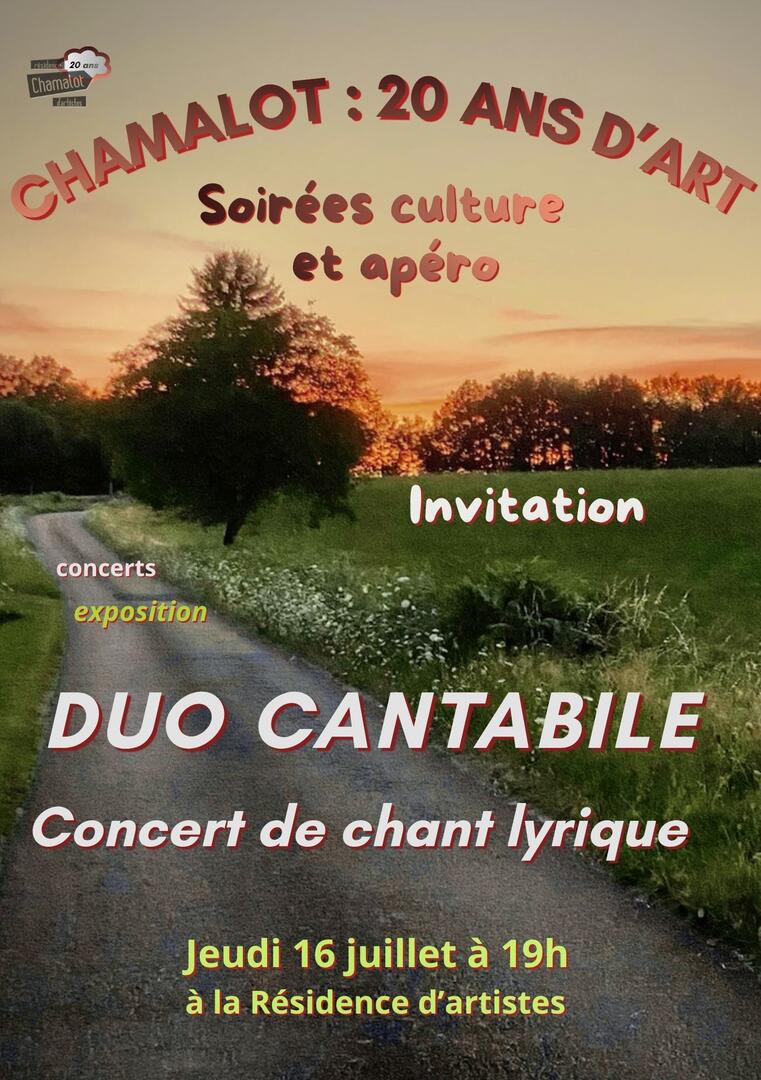 Chamalot 20 ans chant Flyer A5 - 1