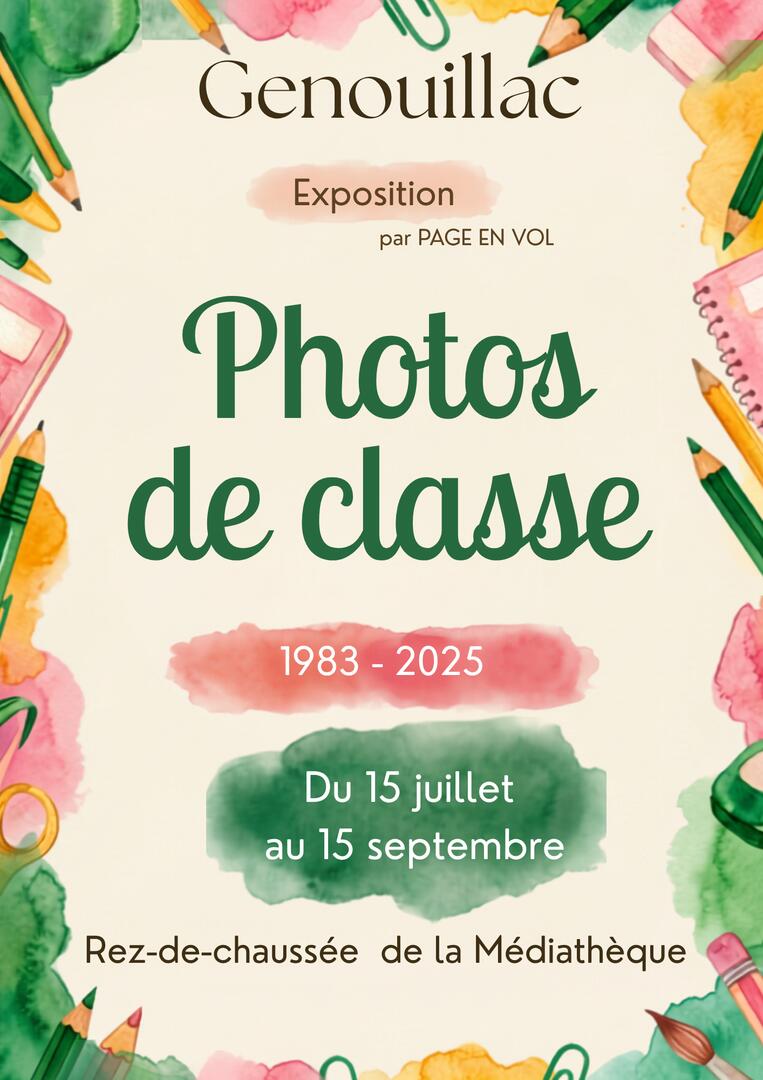 Exposition École Affiche - 1
