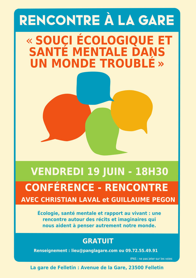 Rencontre écosocio
