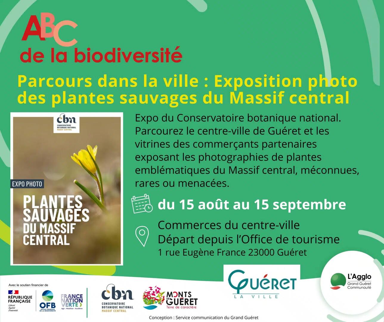 Plantes sauvages du Massif Central