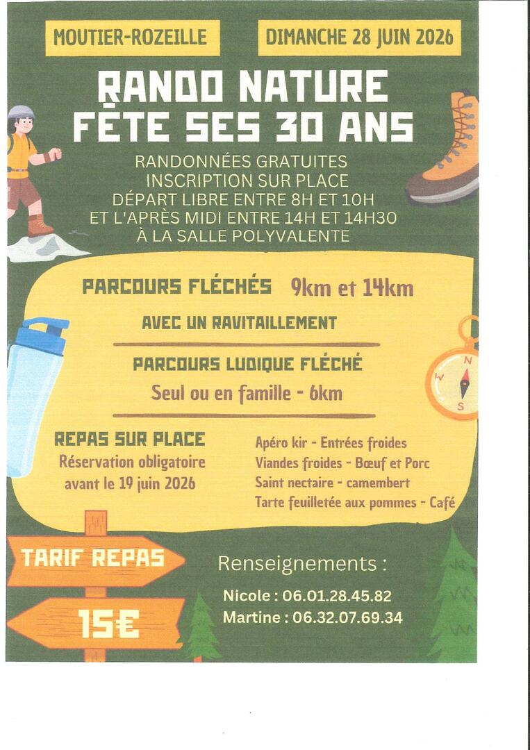 Rando Nature fête ses 30 ans
