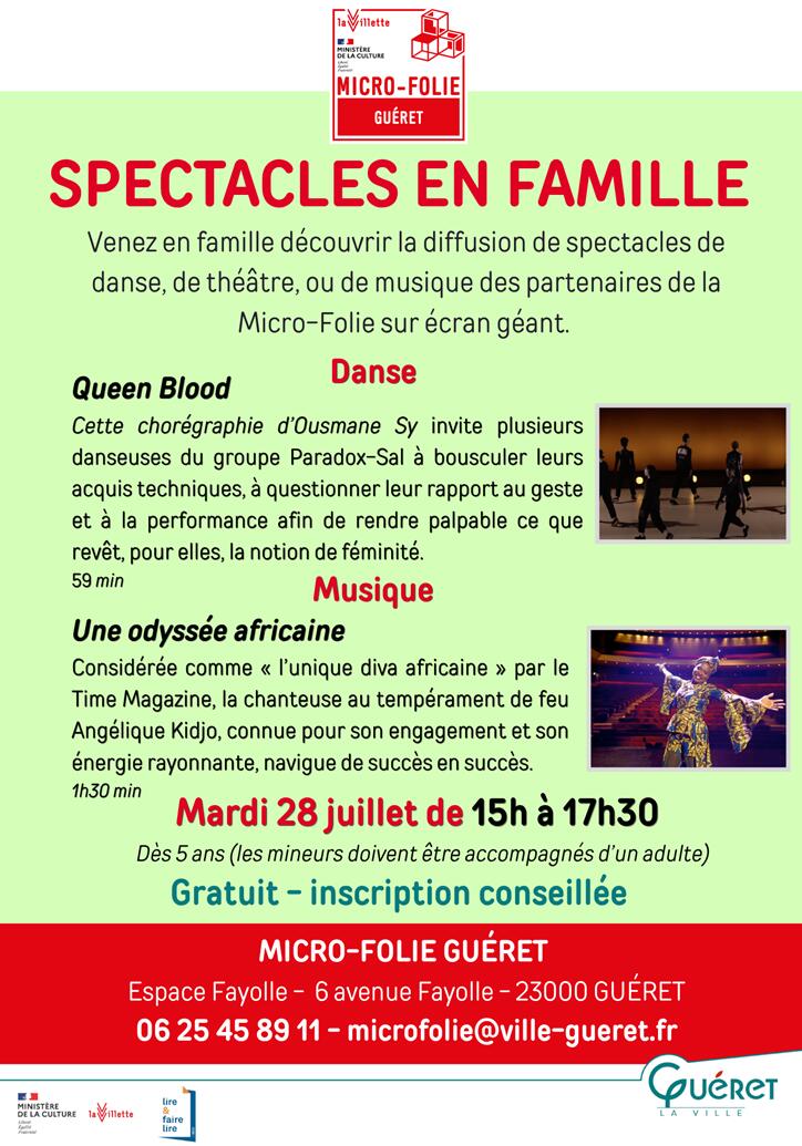 diffusion de spectacles-JUILLET 2026