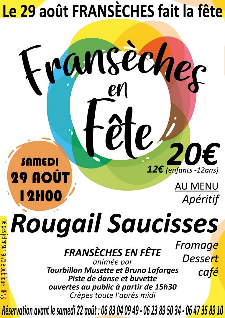 Fransèches en fête 2026