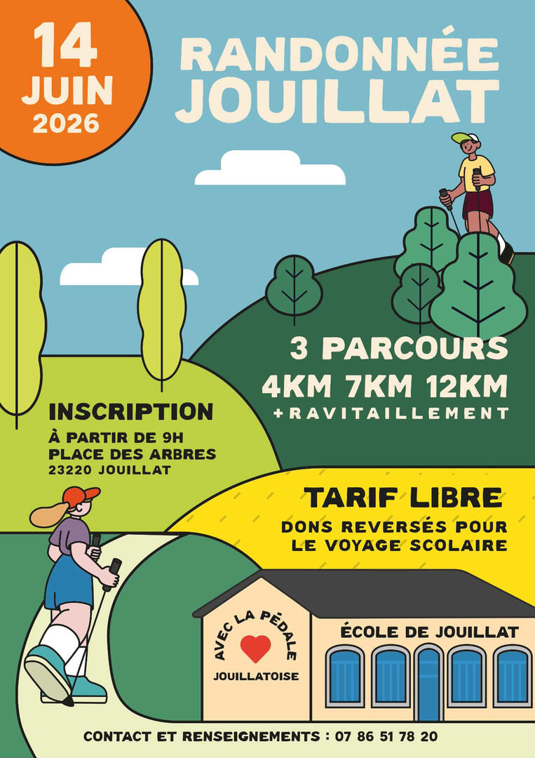 Randonnée Jouillat - 14 juin