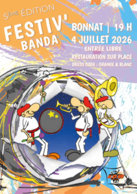 AFFICHE 5° FESTIV'BANDA