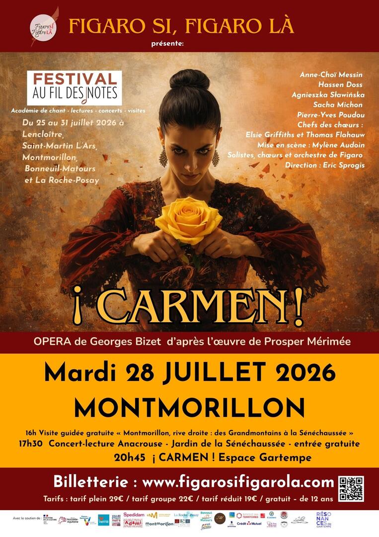 Affiche A4 Carmen par ville - 3