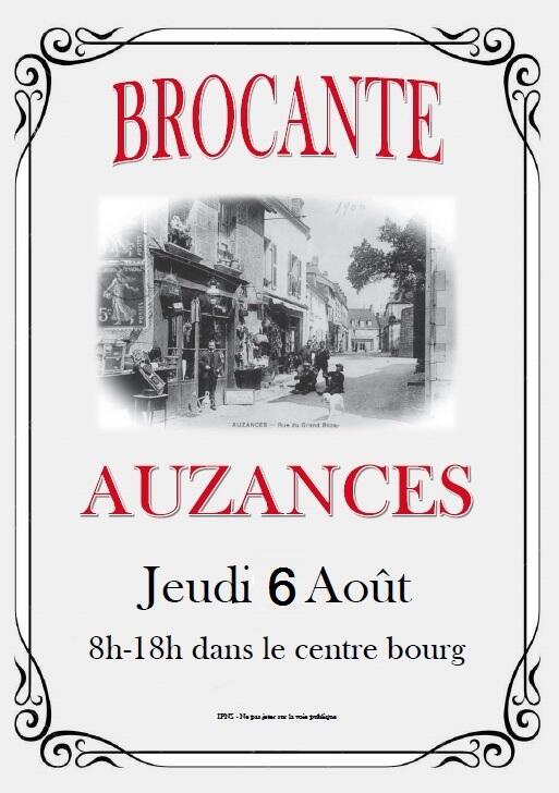 Affiche brocante
