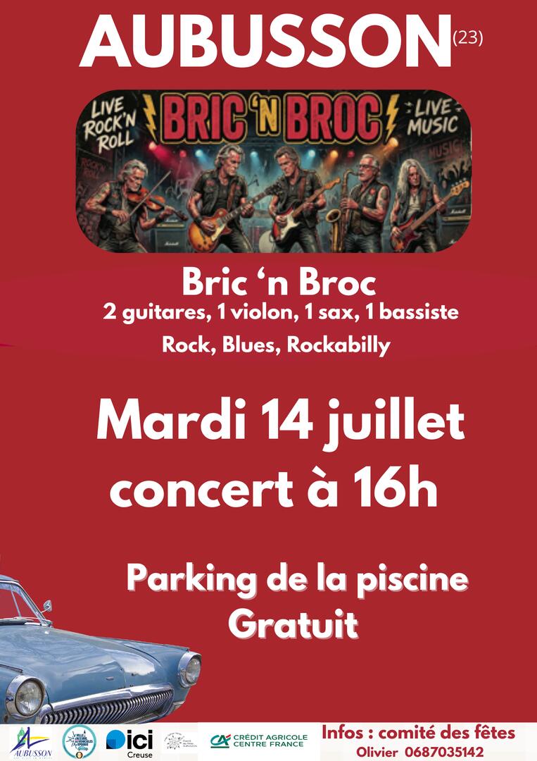 comité des fêtes Aubusson