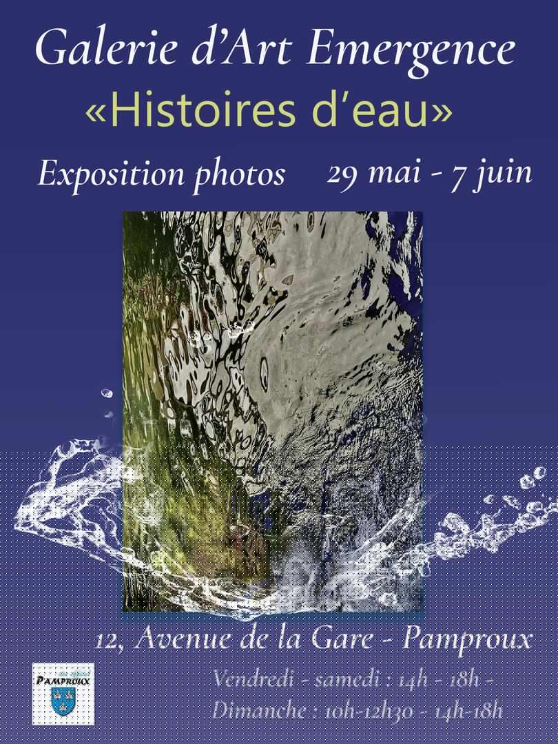 Emergence - Exposition histoire d'eau