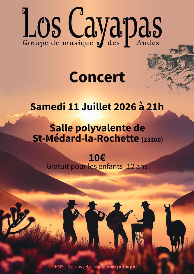 Affiche los Cayapas St Médard (1)