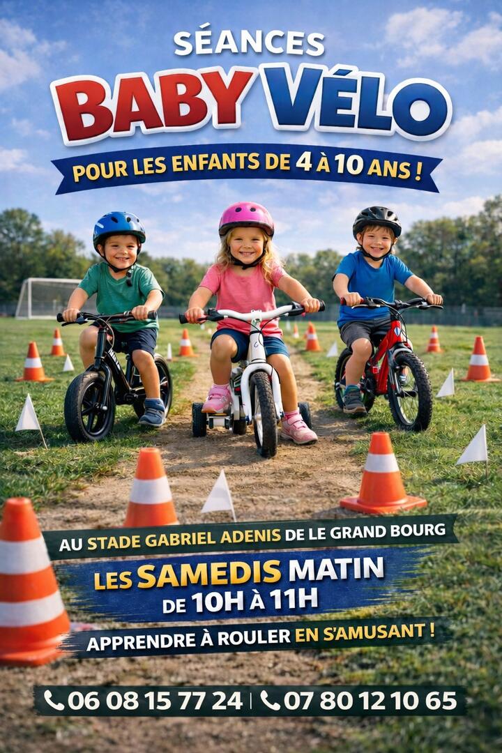 Séances Baby Vélo