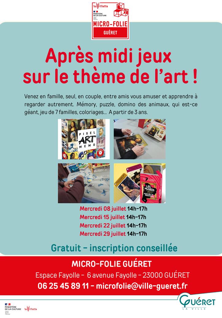 Après-midi jeux juillet 26