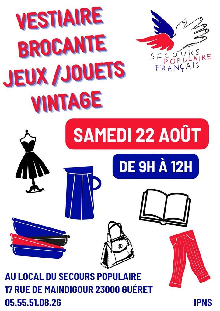 BROCANTE BRADERIE SPF