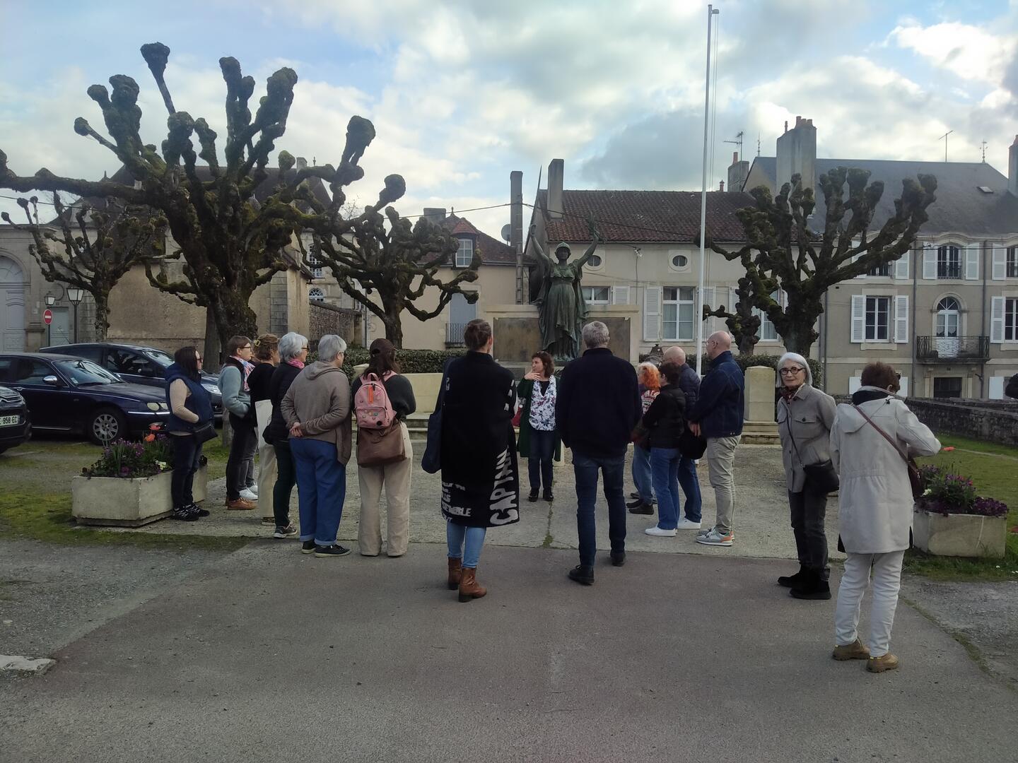 Balade Montmorillon visite droits des femmes 8 mars 2026 ecomusee