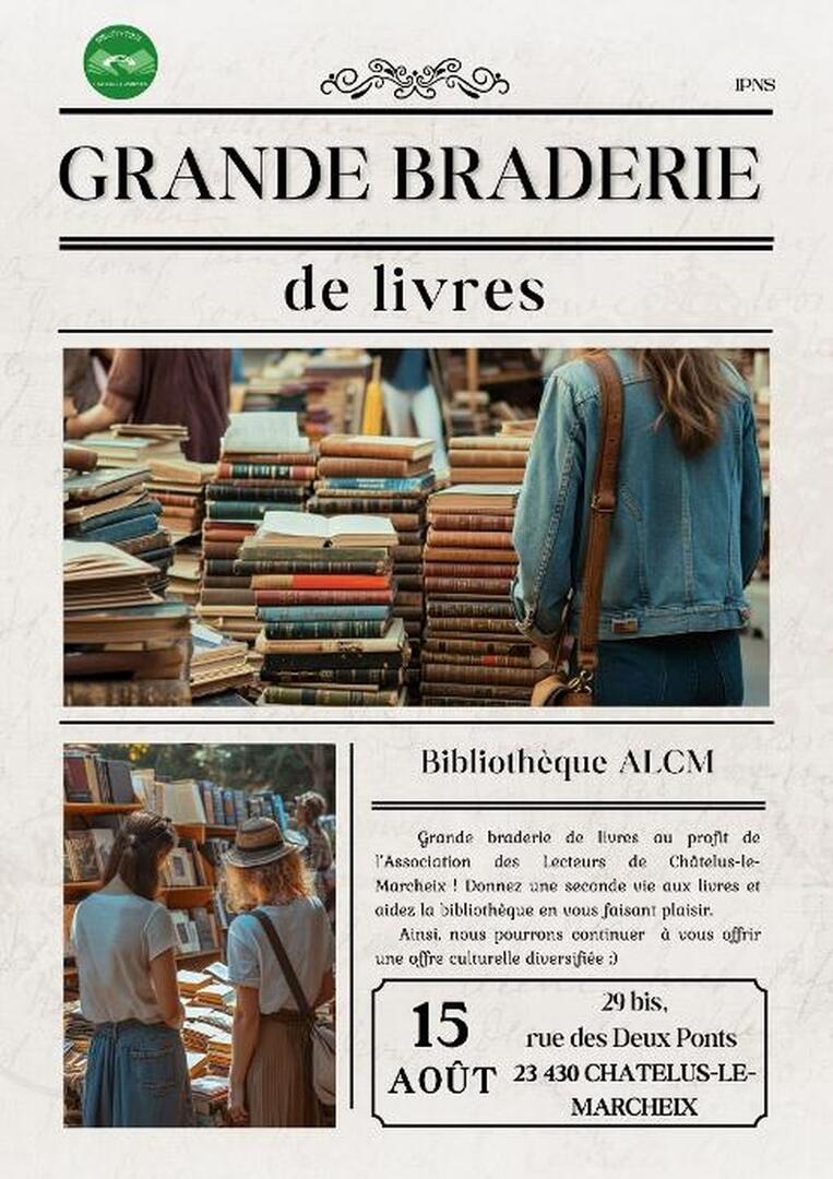 Broc Livres 15 Août