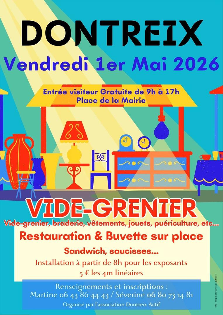 Brocante 1er mai