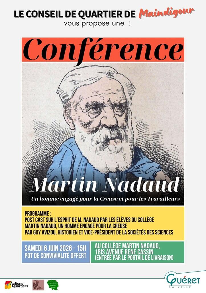 CONFERENCE MARTIN NADAUD