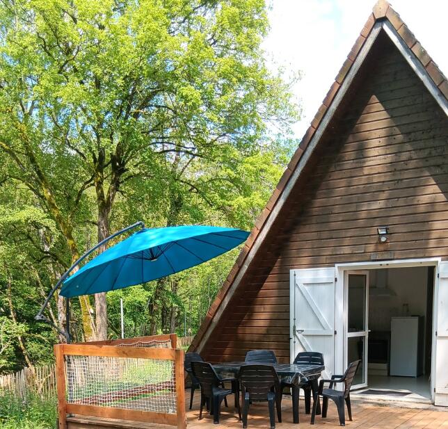 Chalet Charme  du Village du Pelchin Terrasse