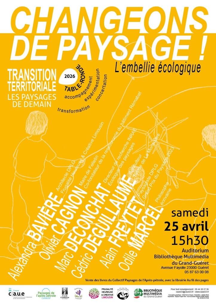 Changeons de paysage