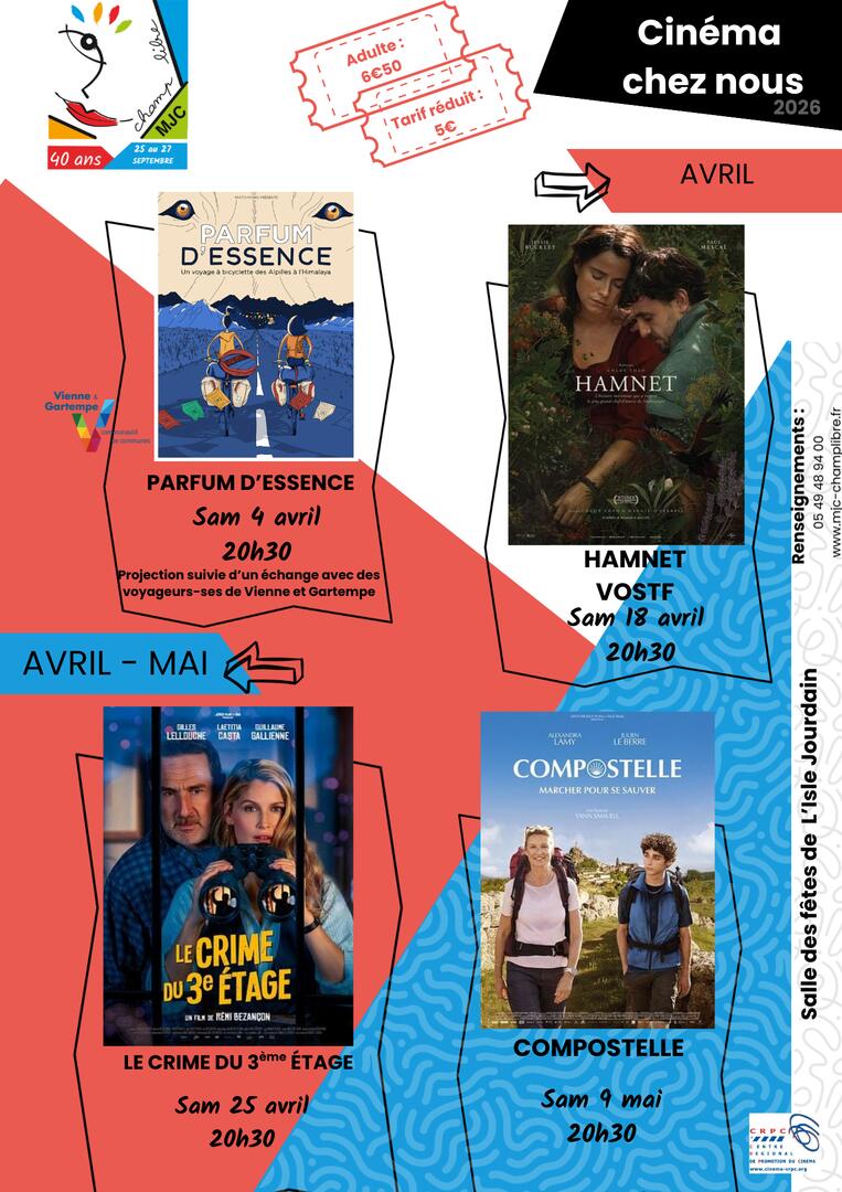 Cinéma avril - mai - 1