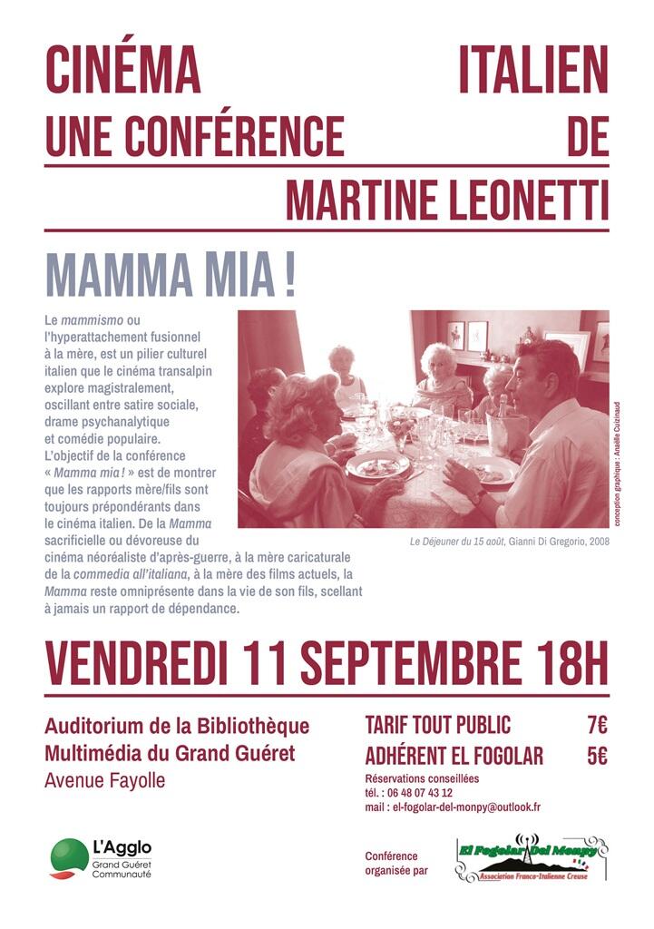 Conference cinéma italien