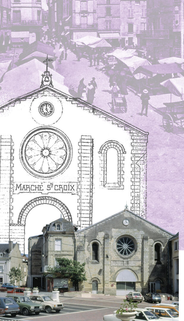 Collégiale expo La Collégiale se dévoile le temps du marché