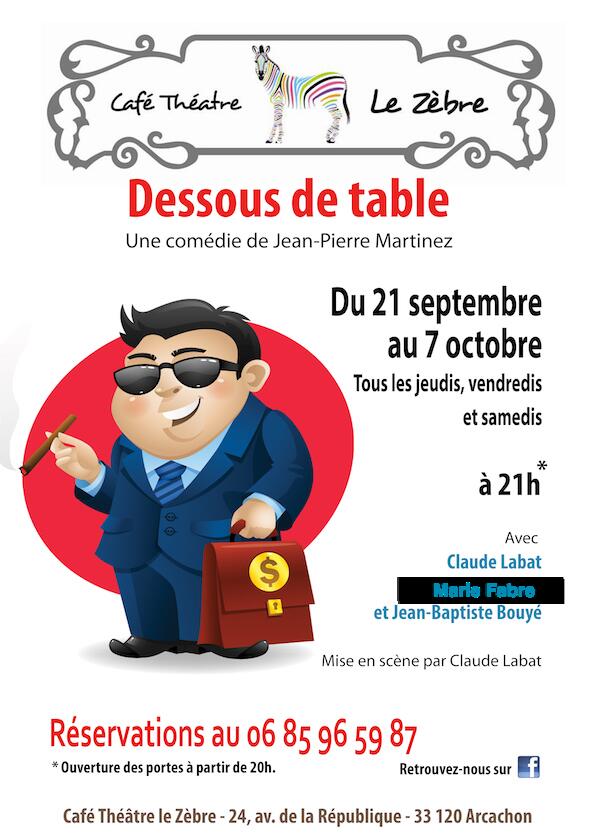 DESSOUS DE TABLE