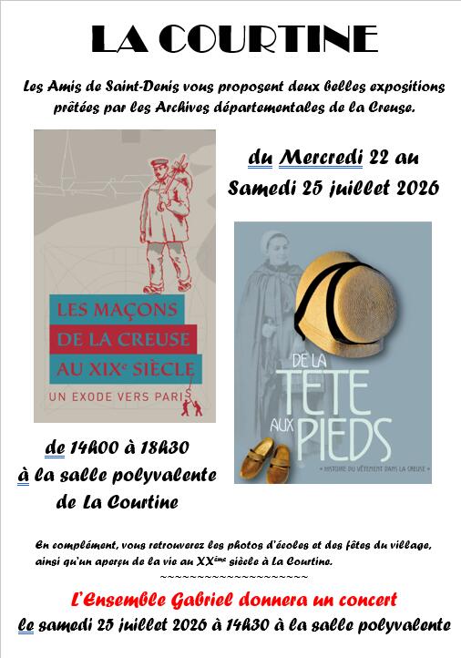 EXPOS LA COURTINE