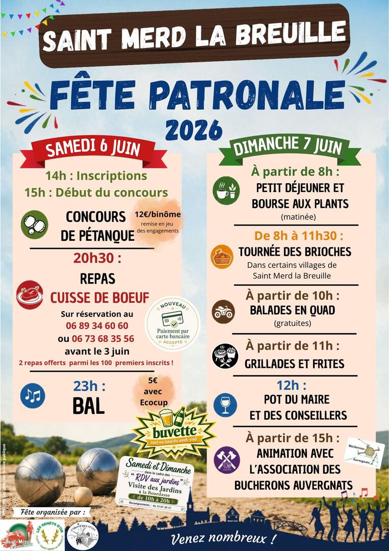 FETE ST MERD LA BREUILLE