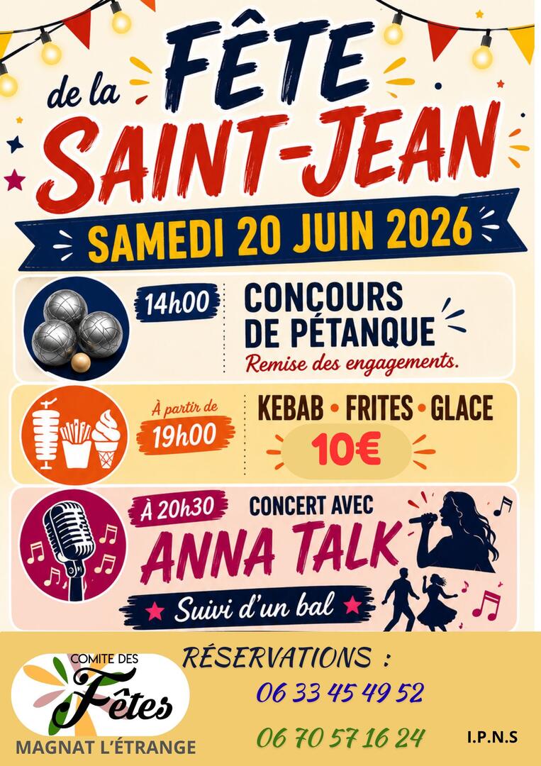 FETE ST JEAN MAGNAT L'ETRANGE