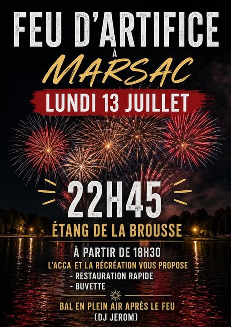 Feu Artifice Marsac