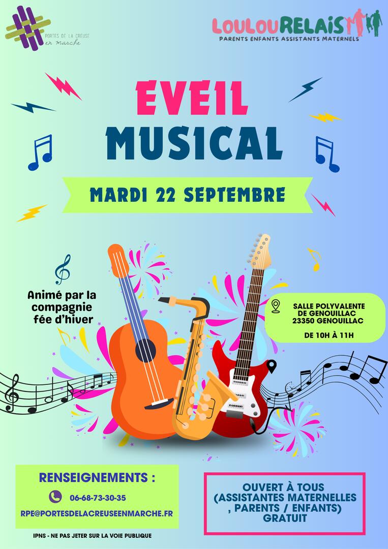 Flyer éveil musical - 5