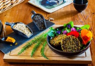 Galette-de-lentilles-a-lachillee