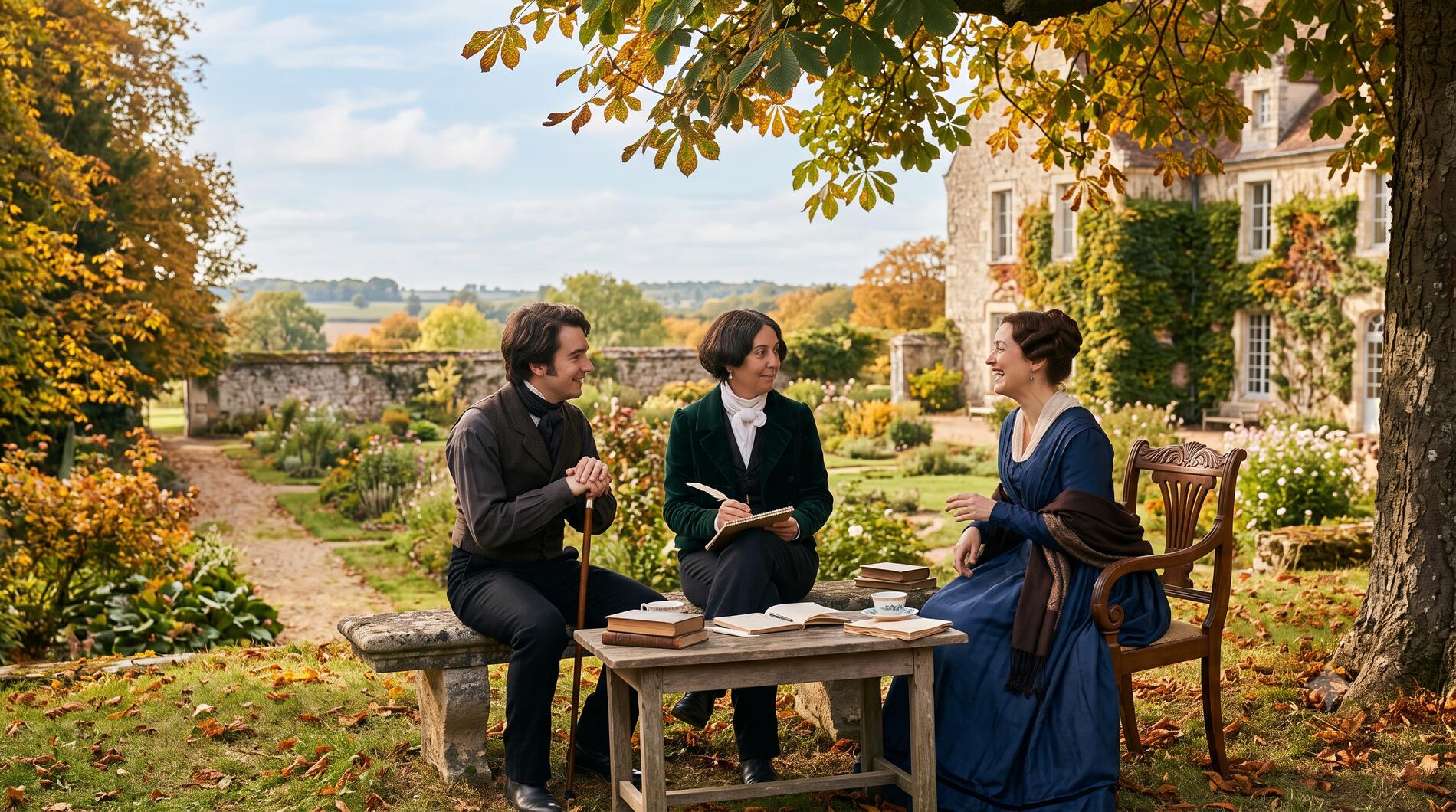 George SAND - Jules SANDEAU - Marie DORVAL