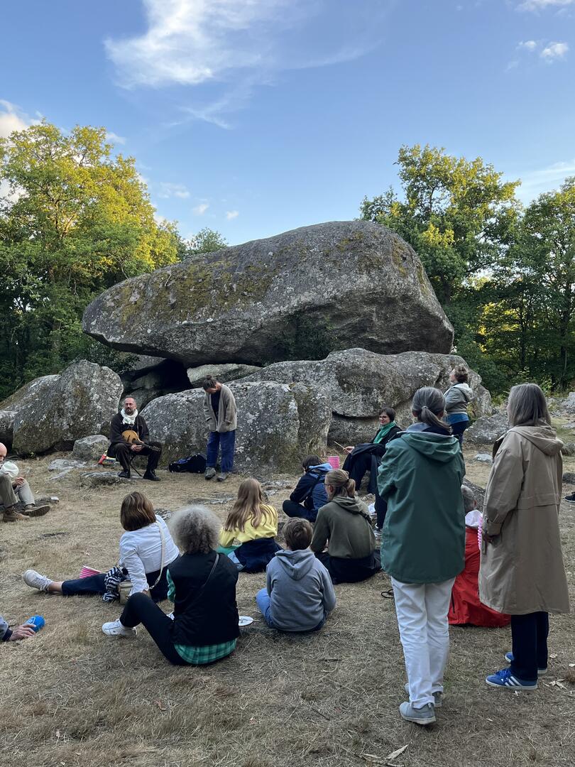 Balade contée aux Pierres Jaumâtres