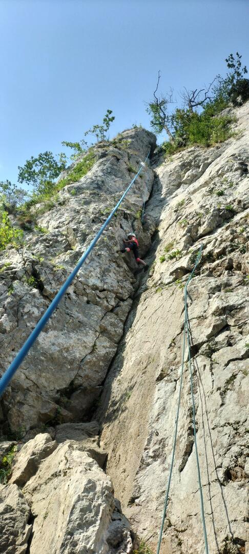 Initiation escalade