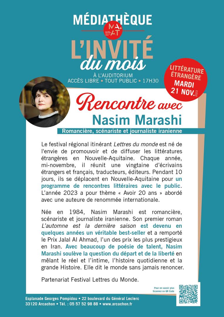 Invité de Mois 21 nov