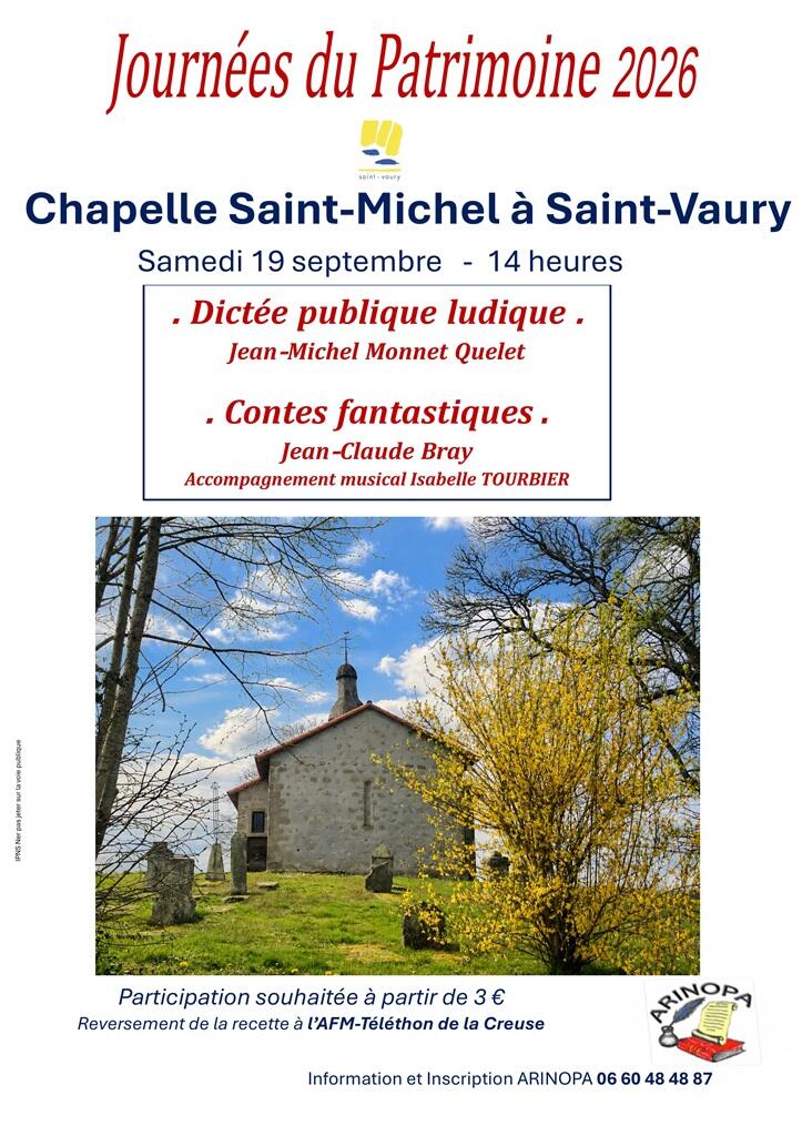 Jep Dictée St Vaury