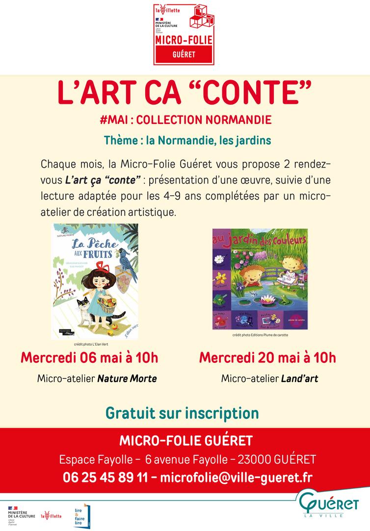 L'art ça conte - mai