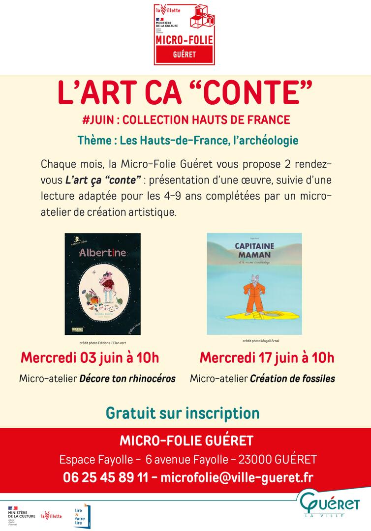 L'art ça conte - juin