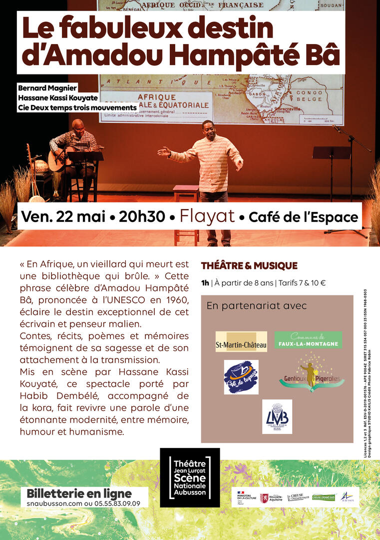 Le fabuleux destin d'amadou hampaté bâ